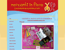 Tablet Screenshot of mercantinfiera.com